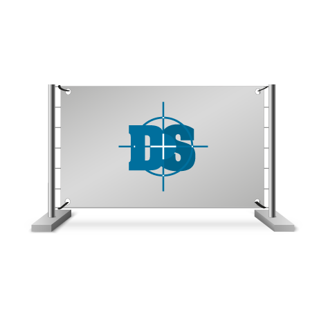Bauzaunbanner | B 340 cm x H 173 cm | einseitig bedruckt